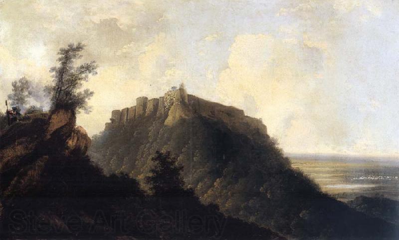 unknow artist View of the Fort of Bidjeur Spain oil painting art